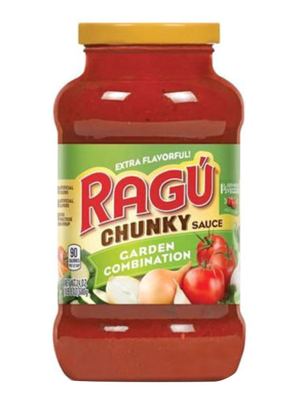 

Ragu Chunky Garden Combination Pasta Sauce, 680g