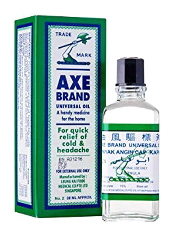 

Axe Universal Oil for Quick Relief of Cold & Headache, 28ml