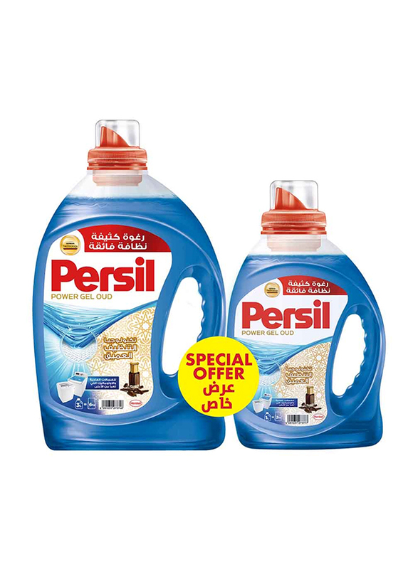 

Persil Oud Power Gel, 2 Pieces, 3L + 1L