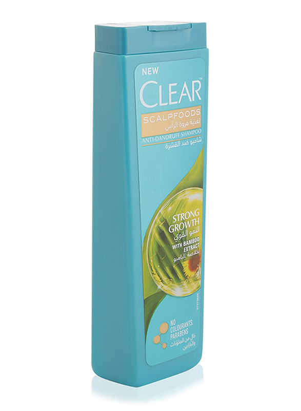 

Clear Strong Growth with Bamboo Extract Anti-Dandruff Shampoo for All Hair Types, 400ml