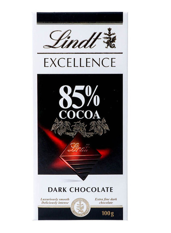 

Lindt Excellence 85% Dark Chocolate Bar, 2 x 100g