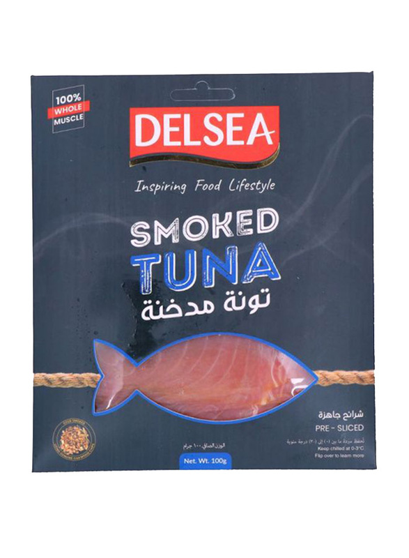

Delsea Smoked Tuna Pre-Sliced, 100g