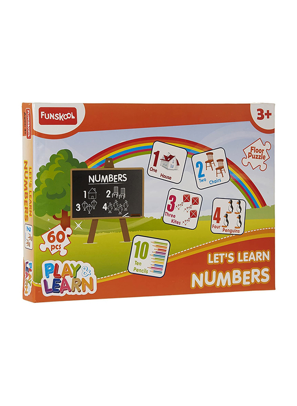 

Funskool Numbers Puzzles, Multicolour