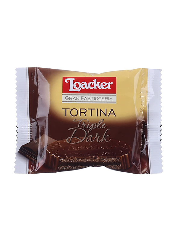 

Loacker Tortina Triple Dark Biscuit, 21g