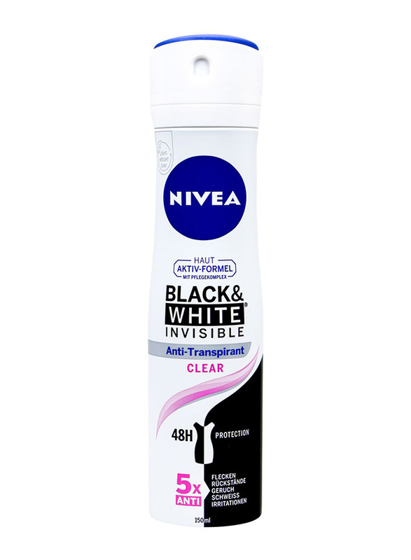 

Nivea Black & White Deodorant Spray, 3 x 150ml