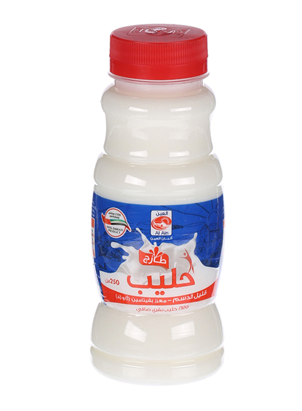 

Al Ain Low Fat Fresh Milk, 250ml