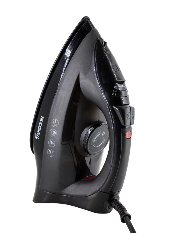 Roomwell UK Full Function Xpress Steam Iron, 1600W, EX 4100, Black