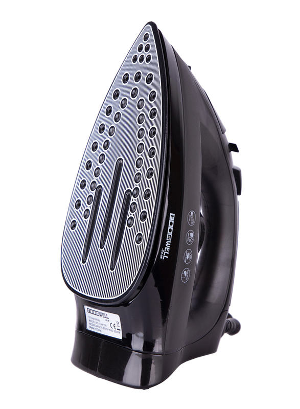Roomwell UK Full Function Xpress Steam Iron, 1600W, EX 4100, Black