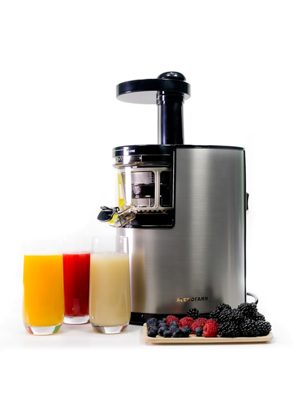Aldrofarm Slow Juicer, 150W, AL008, Silver