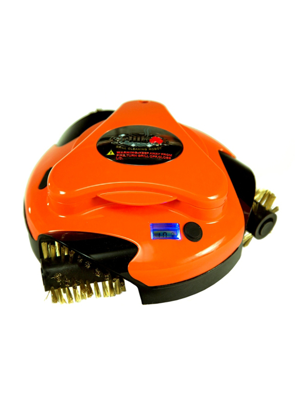 Grillbot Automatic Grill Cleaning Robot, Orange-85, Orange