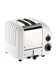 Dualit 2-Slice Toaster, 1200W, D2BMHA-GB, Silver