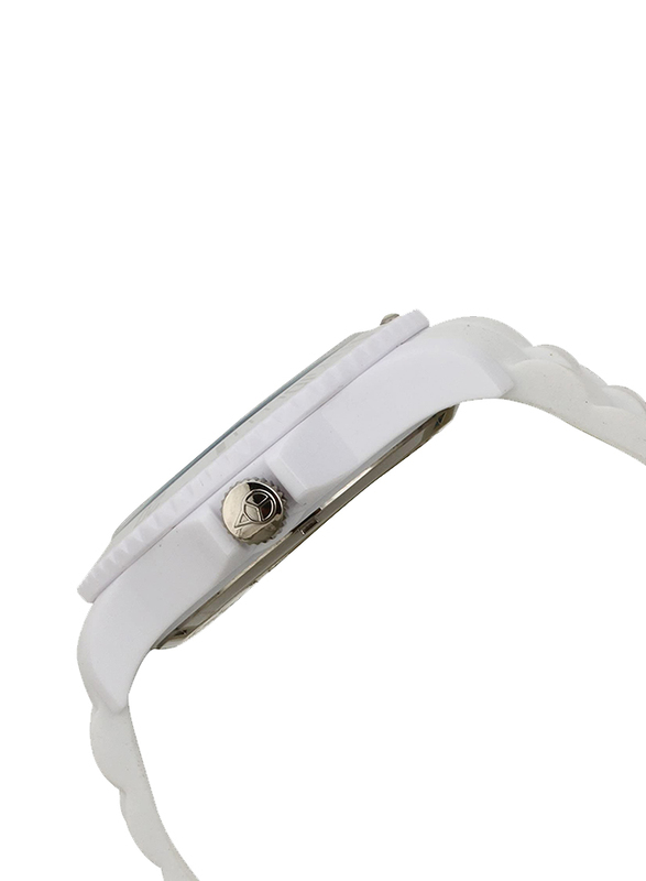 Ice Watch Analog Watch Unisex with Silicone Band, Water Resistant, SIWEBBS11, White