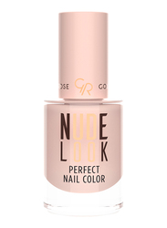 Golden Rose Nude Look Perfect Nail Color, No. 01 Powder Nude, Beige