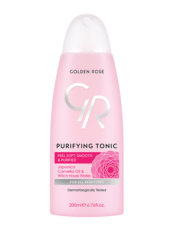 Golden Rose Purifying Tonic with Japonica Camellia Oil & Hazel Water, 200ml