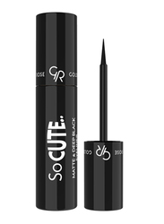Golden Rose So Cute Matte Eyeliner, Deep Black
