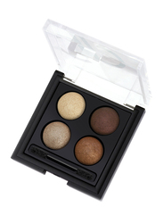 Golden Rose Wet & Dry Eyeshadow Palette, No. 03, Multicolor