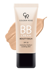 Golden Rose BB Cream Beauty Balm, 03 Natural, Beige