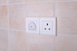 Vee Seven Child Protective Safety Socket Cover, 6 Pieces, White