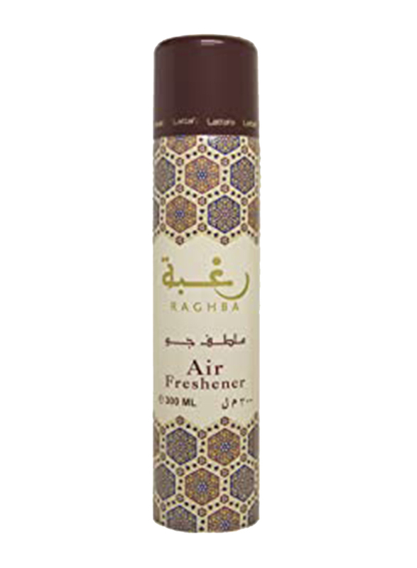 

Lattafa Raghba Air Freshener Spray, 300ml