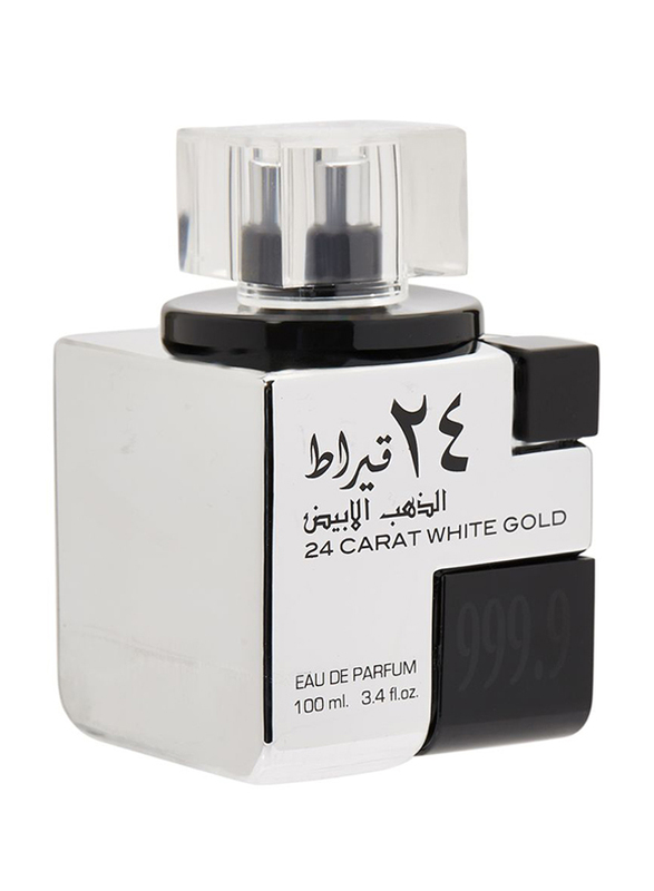 

Lattafa 24 Carat White Gold 100ml EDP Perfume Unisex