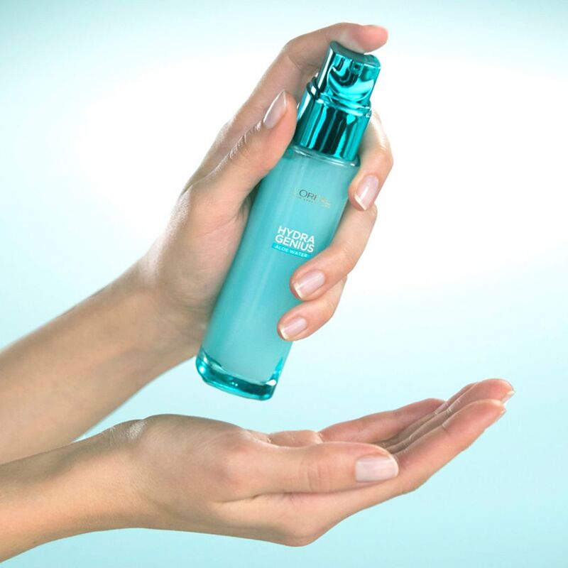 L'oreal Paris Hydra Genius New Formula Aloe Liquid Moisturizer for Normal to Dry Skin, 70ml