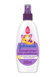 Johnson's Strength Drops Kids Conditioner Spray for Sensitive Scalps, 200ml