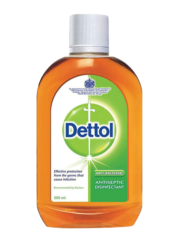 Dettol Anti-Bacterial Antiseptic Disinfectant Liquid, 500ml