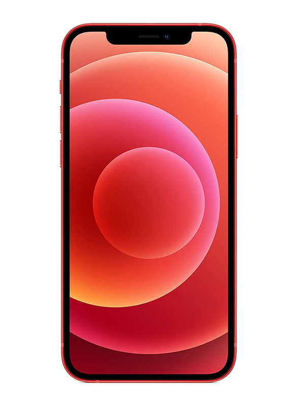 Apple iPhone 12 64GB Red, Without FaceTime, 4GB RAM, 5G, Dual Sim Smartphone, Middle East Version