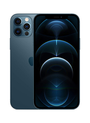 Apple iPhone 12 Pro Max 128GB Pacific Blue, With FaceTime, 6GB RAM, 5G, Dual Sim Smartphone, Japan Version