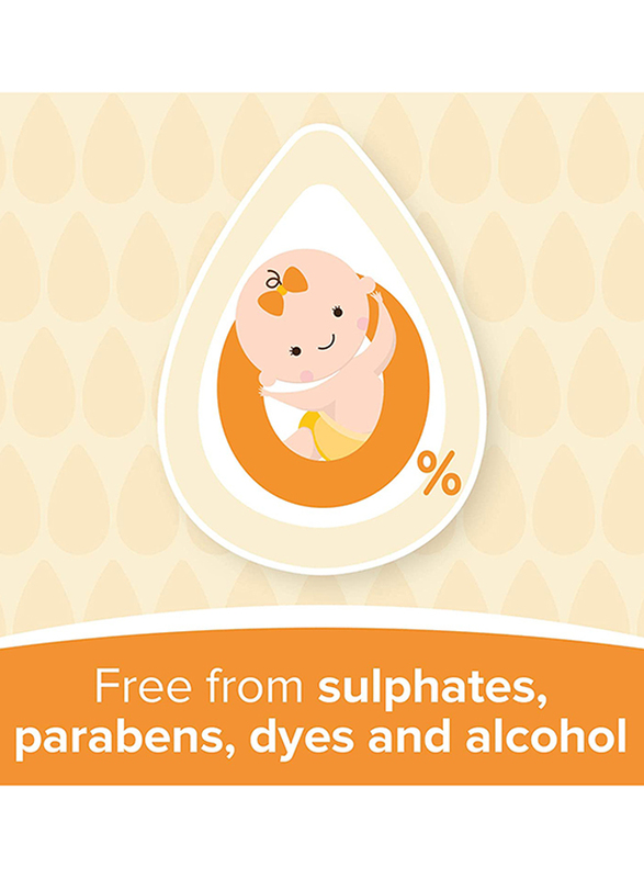Johnson's 200ml Baby Shampoo, Free from Parabens, Alcohol, & Dyes