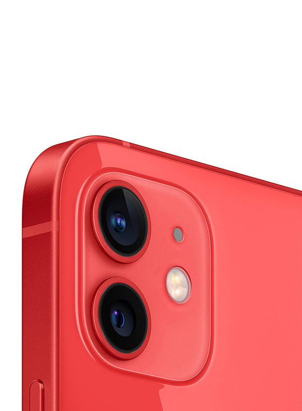 Apple iPhone 12 64GB Red, Without FaceTime, 4GB RAM, 5G, Dual Sim Smartphone, Middle East Version