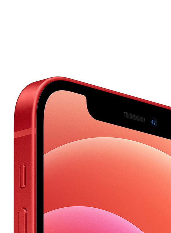 Apple iPhone 12 64GB Red, Without FaceTime, 4GB RAM, 5G, Dual Sim Smartphone, Middle East Version