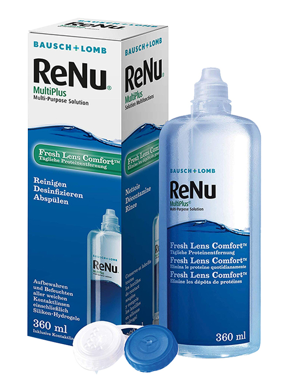 ReNU Bausch + Lomb Multiplus Solution, 360ml