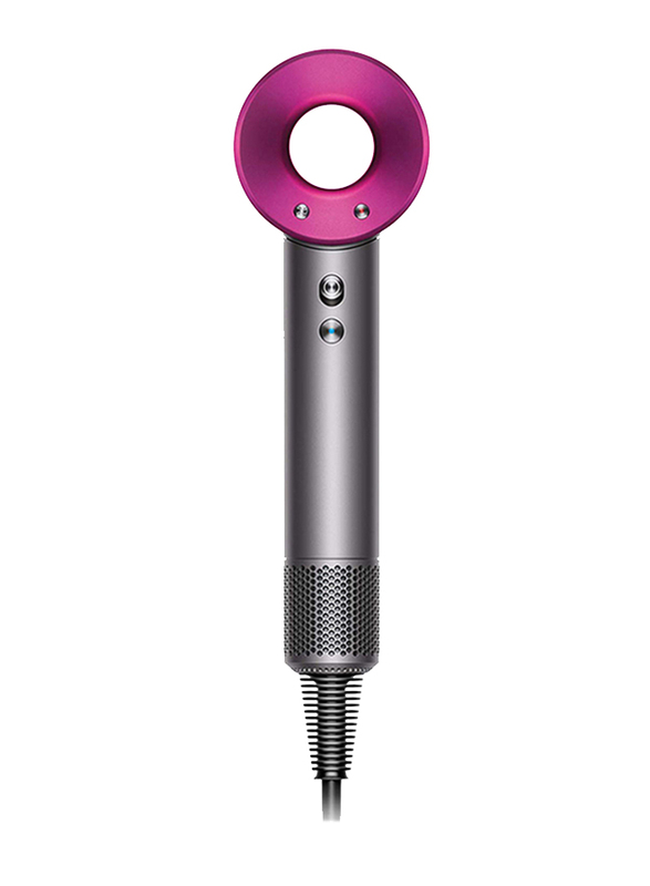 Dyson Supersonic Hair Dryer, 1600W, Iron/Fuchsia