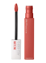 Maybelline New York SuperStay Matte Ink Lipstick, 5ml, 130 Self Starter, Red