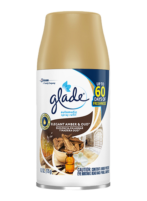 Glade Elegant Amber and Oud Automatic Refill Air Freshener, 175gm