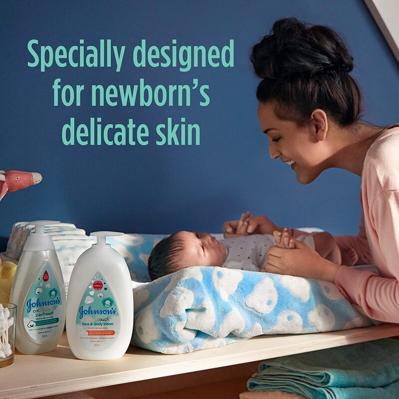 Johnson's 300ml Cottontouch Face & Body Lotion for Baby