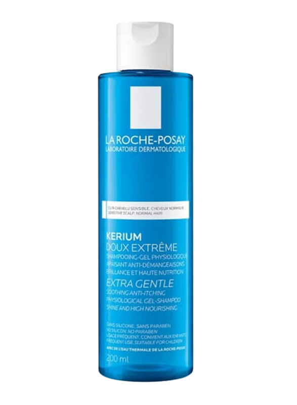 La Roche Posay Kerium Extra Gentle Shampoo for Sensitive Scalps, 200ml