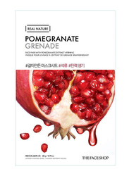 The Face Shop Real Nature Pomegranate Sheet Face Mask, 20gm