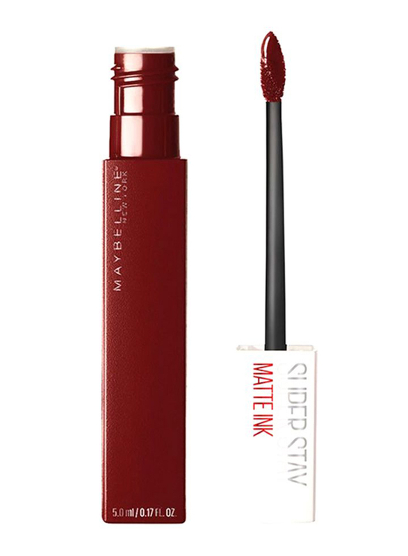 Maybelline New York Superstay Matte Ink Liquid Lipstick, 50 Voyager, Red