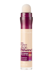 Maybelline New York Instant Age Rewind Eraser Dark Circles Treatment Concealer, 6ml, 110 Fair, Beige