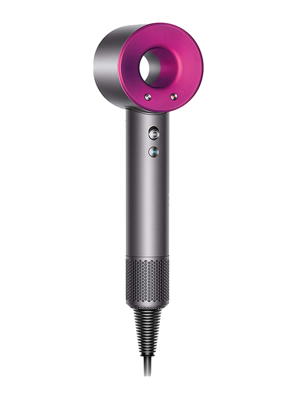 Dyson Supersonic Hair Dryer, 1600W, Iron/Fuchsia