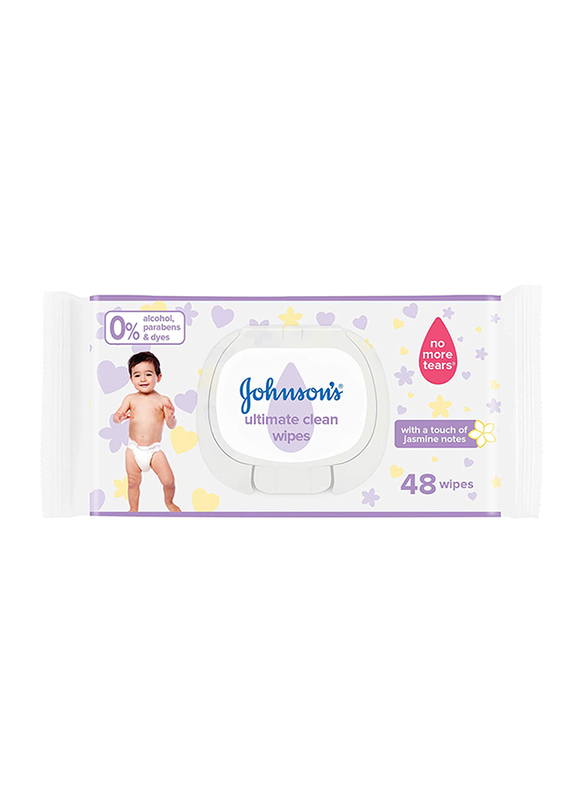 Johnson's Baby 48-Sheet Ultimate Clean Wipes for Babies