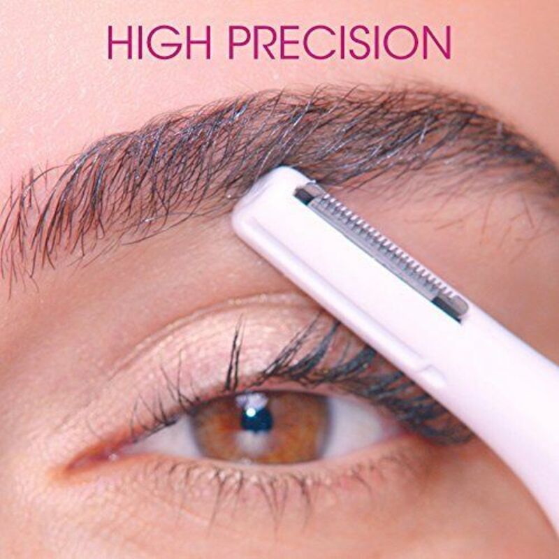 Veet Sensitive Precision Expert Beauty Styler Trimmer for Women, 1 Gadget + 7 Accessories, White