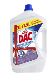DAC Lavender Disinfectant Floor Cleaner, 4.5 Liter