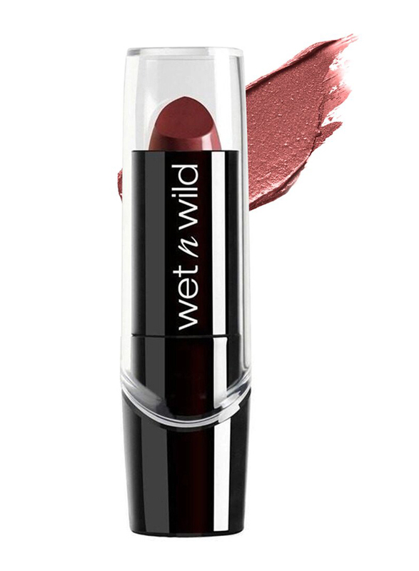 Wet N Wild Silk Finish Lipstick, E536A Dark Wine, Red