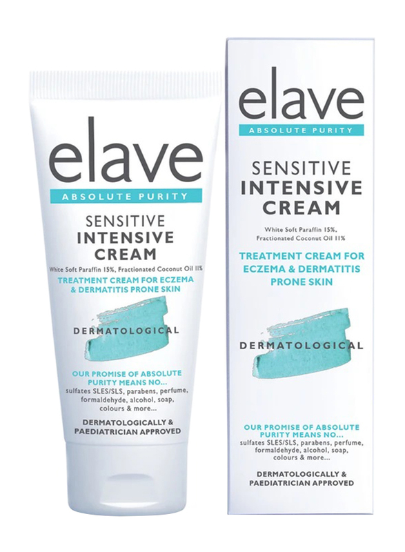 Elave Absolute Purity Sensitive Intensive Treatment Cream for Eczema & Dermatitis Prone Skin, 125gm