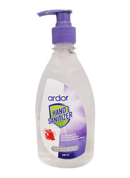Ardor Hand Sanitizer Gel, White/Purple, 500ml