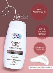 Cool & Cool Cocoa Butter Body Lotion, 250ml