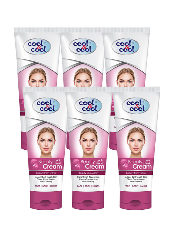 Cool & Cool Beauty Cream, 100ml, 6 Pieces